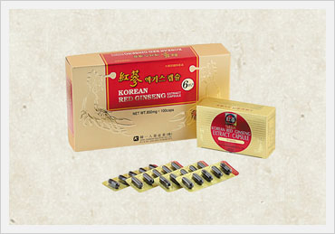 Korean Red Ginseng Extract Capsule Made in Korea